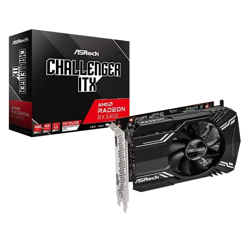 Graphics Card AMD RX 6400 4GB